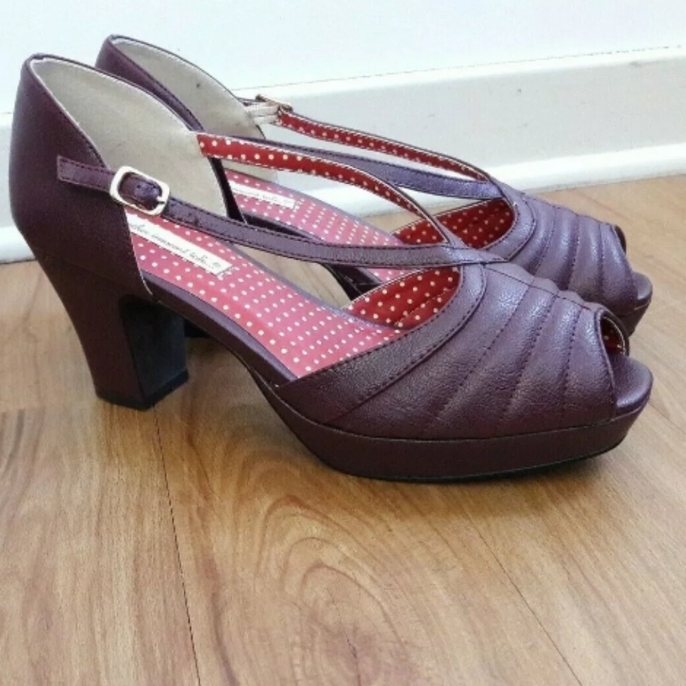 But Another Innocent Tale Open Toe Mary Jane